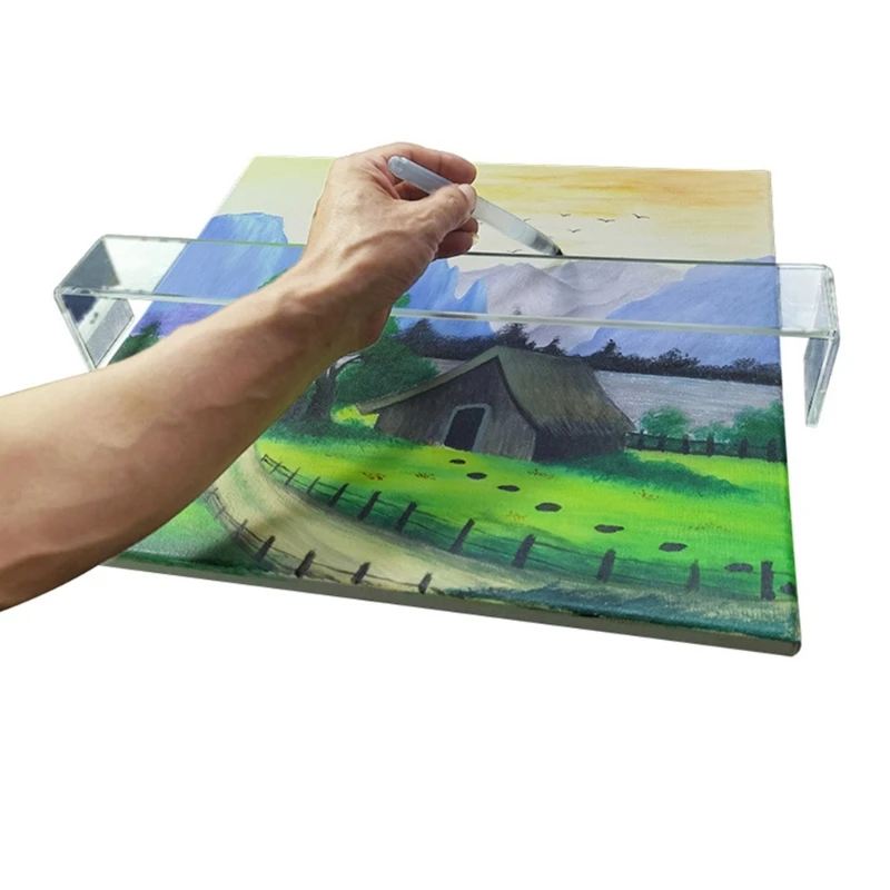 Рисунок 4 - Акриловый художественный наклонный мостик для рук