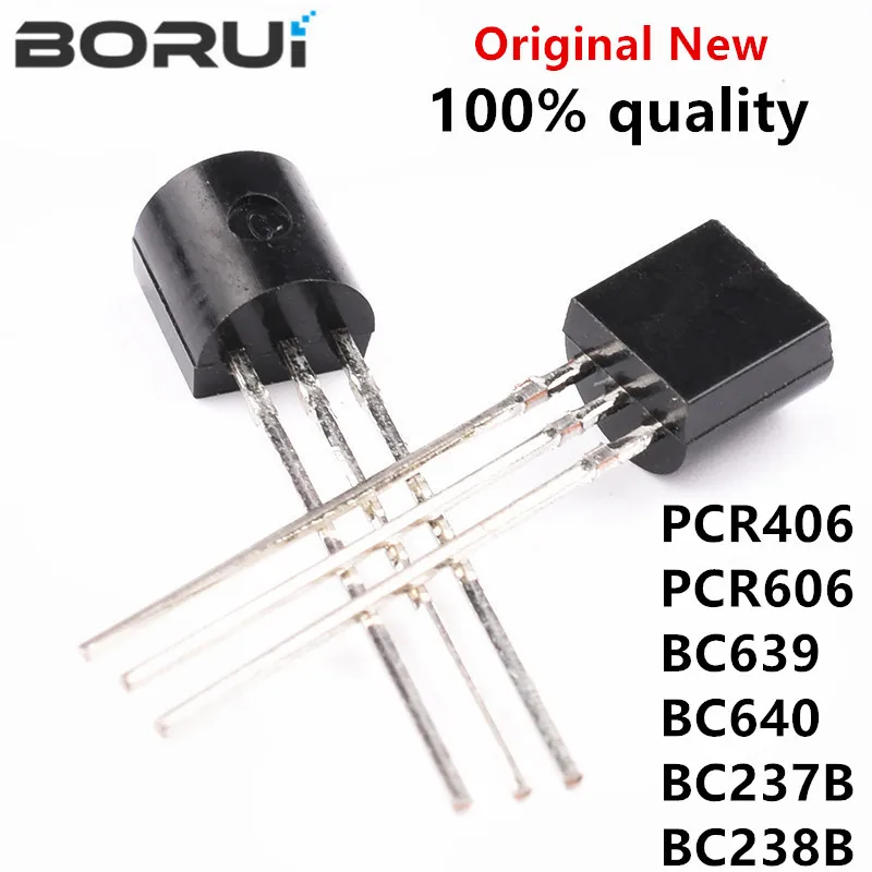50pcs-PCR406J-TO-92-PCR406-TO92-406J-PCR606-PCR606J-BC639-BC640-BC237B ...