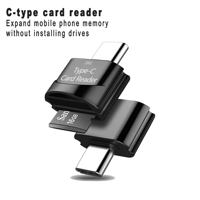 Type C To Micro-SD TF Adapter OTG Smart Memory Card Reader For Samsung  Huawei Micro USB To Micro-SD Adapter For Xiaomi Macbook - AliExpress