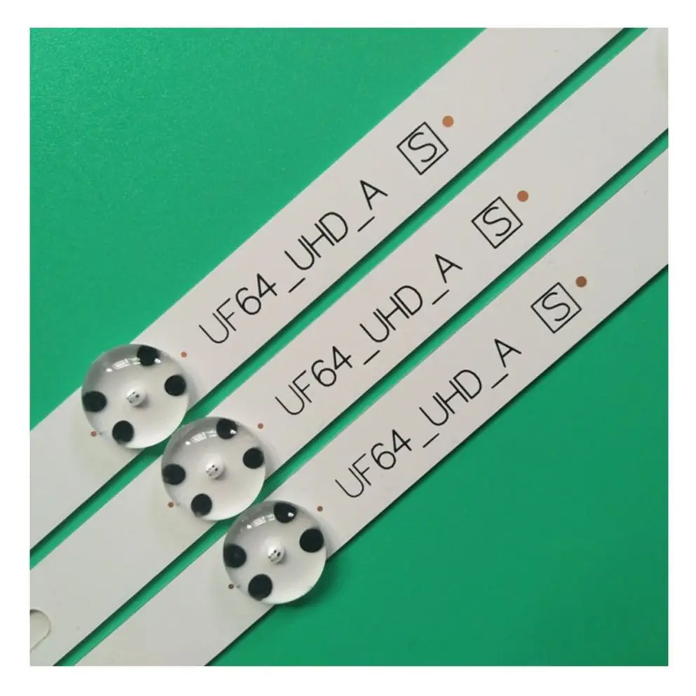 3Pcs X 43 Inch Retroilluminazione A Led Per Lg 43Uh619V 43Uh610V 43Uh6030 Uf64 Uhd_A 43Lh5700 43Lh60Fhd Hc430Dgg-Slnx1 43Uf