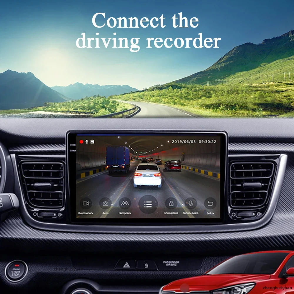 Car Multimedia Player Car Radio Android 15 Carplay Auto Car Radio GPS Multimedia Video Player Stereo BT For Kia RIO Stonic YB