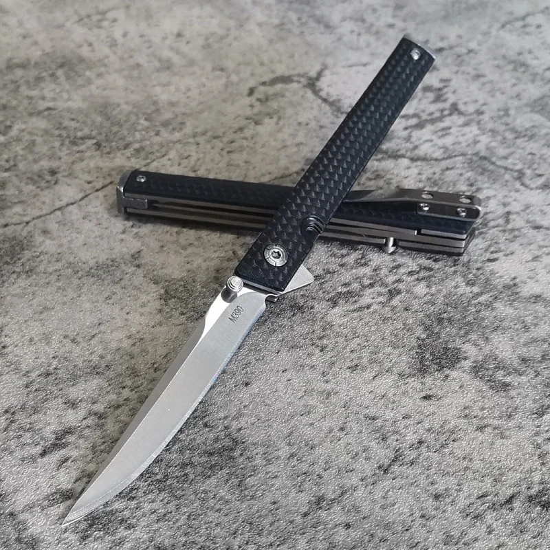 

7.82'' Pocket Knife Survival Tactical Folding Knife M390 Military Outdoor Camping Hiking Hunting Knives Self-defense EDC Tool