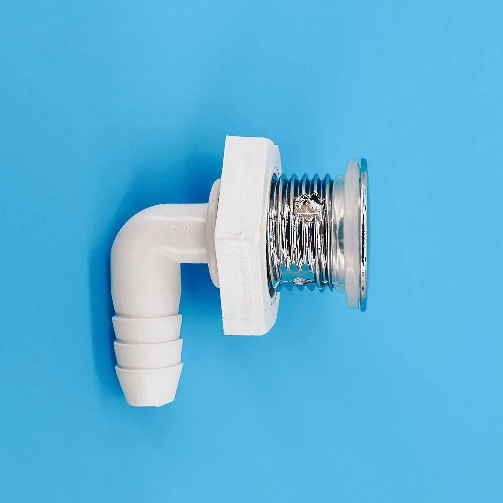 &Phi;8mm Nozzle 25mm Cover Curved Bathtub Bubble Nozzle Chromed Cap PVC Base Hot Tub Air Jet Massage Bathtub Jet