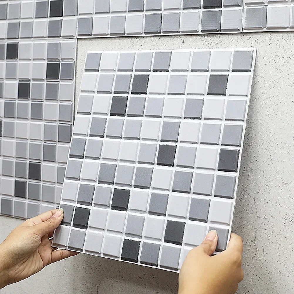 Transform Your Kitchen And Bathroom With Easy To Use Self Adhesive Mosaic Stickers No Professional Skills Required