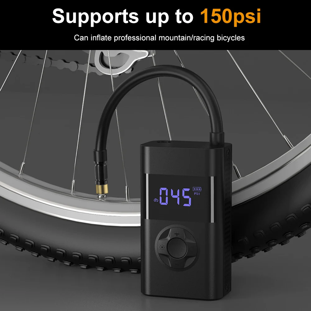 LED ������ �ִ� �޴�� ���� ����� �ڵ� ����, ��â��, 150 PSI Ÿ�̾� ����, 4 ���� ���, ������� ������ ����, �ڵ��� Ÿ�̾��