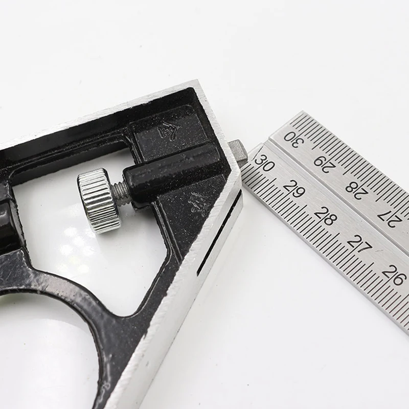 Angle Square Measuring Tools Set Precise Stainless Steel Aluminium Durable Adjustable Combination Spirit Level 12" 300mm
