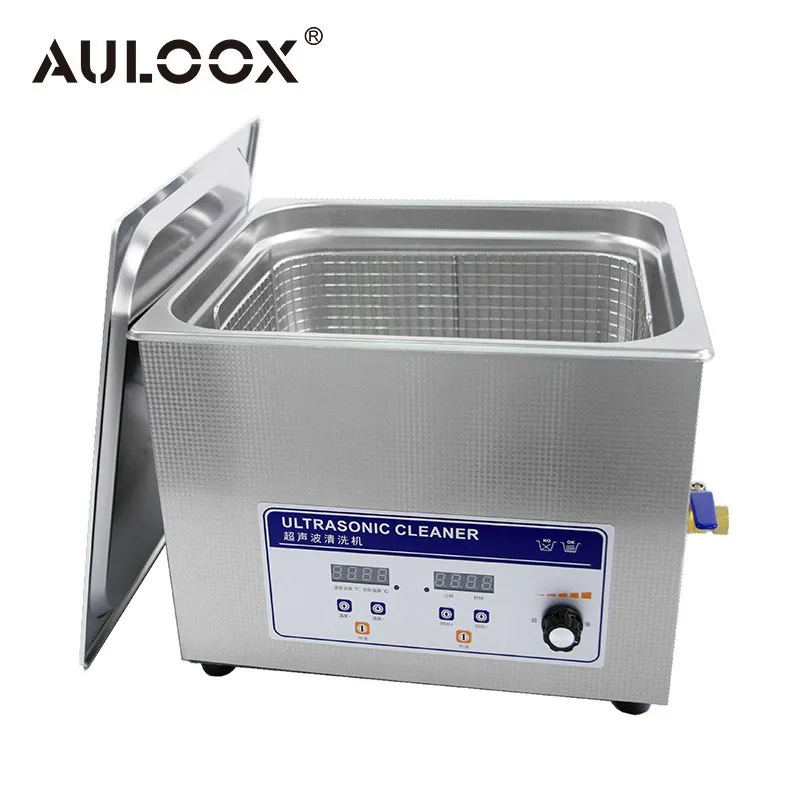 15L Digital Ultrasonic Cleaner 360W High Power Adjustable Deep Washing Machine for Hardware Auto Parts Repair Tools Dishes