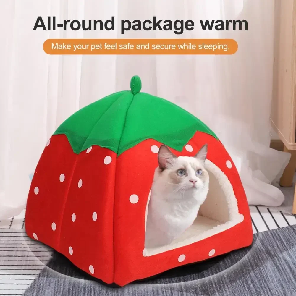 Bright Colored Pet Bed Space Pet Bed Cozy Hideaway Hut for Small Strawberry Hamster House Guinea Pig Bed Rabbit Chinchilla - Image 2