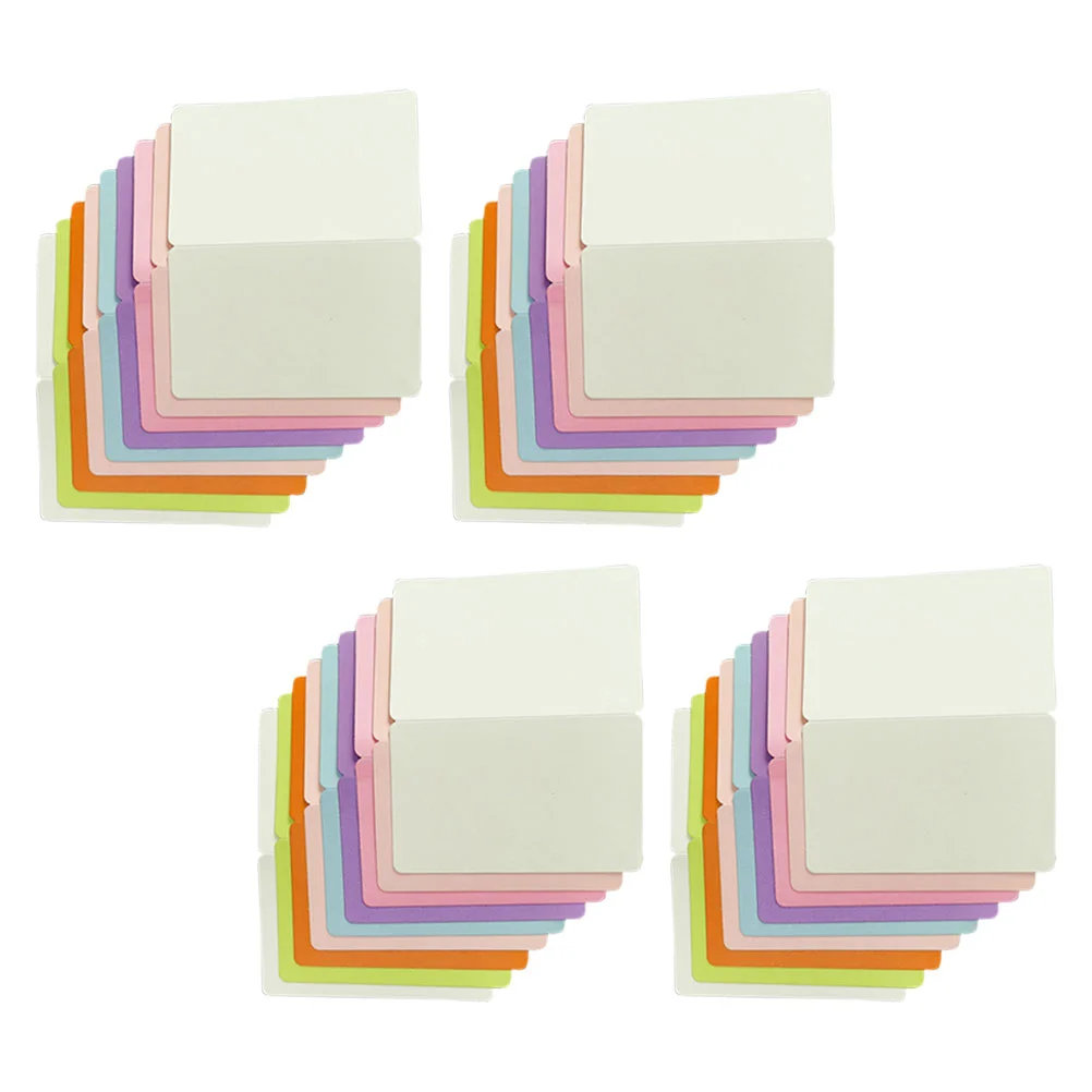 50 Pcs Blank Card Gift+cards Fold Secured Blessing Greeting Bulk Specialty Paper