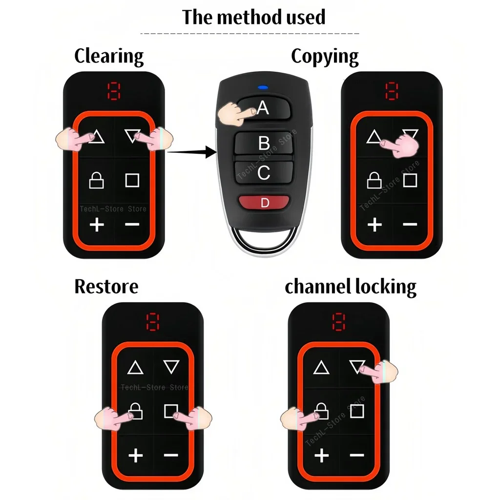 Remote Control Copy Duplicator Multi Frequency