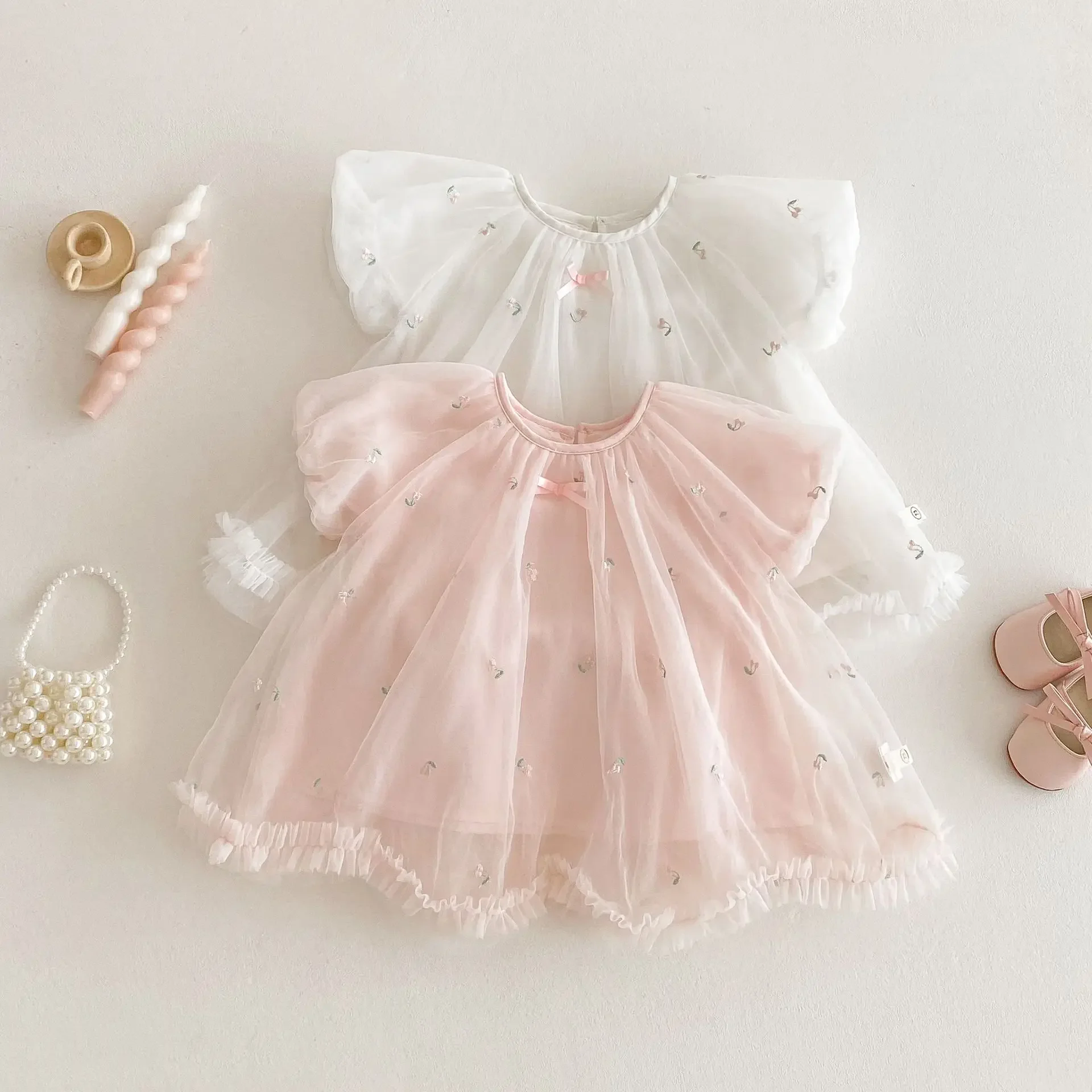 Summer Tulle Princess Dress for Girls