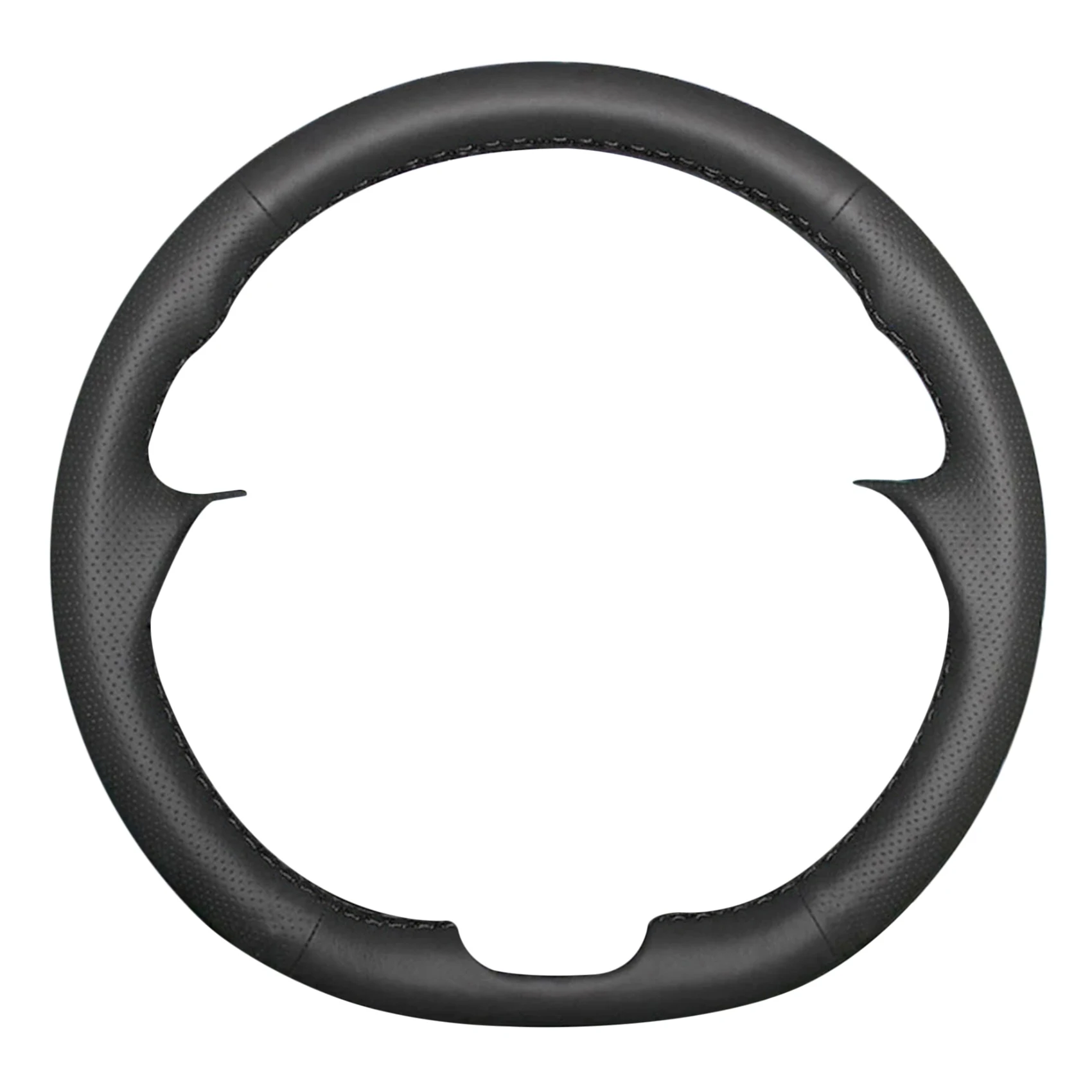 

Чехол рулевого колеса автомобиля сделай сам ручная работа искусственная кожа дышащий дизайн для гольфа 7 Mk7 новинка-Polo Passat B8 черный