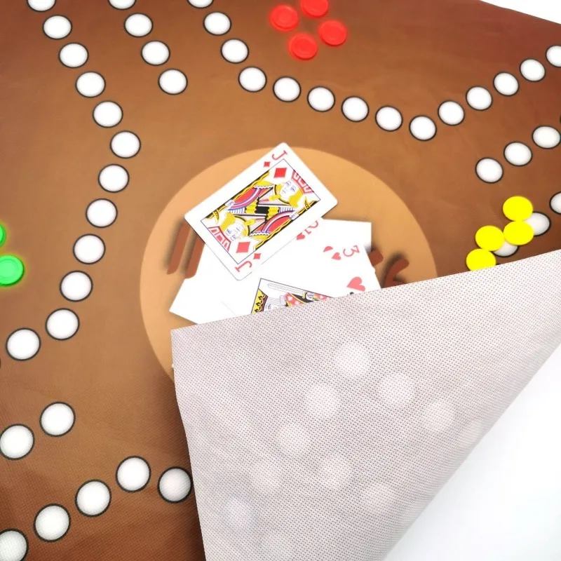 50CM Poker Game Portable Poker Game Foldable Chessboard Toy Arabic Strategy Chess STEAM Educational Toy Family Friends Gathering 3