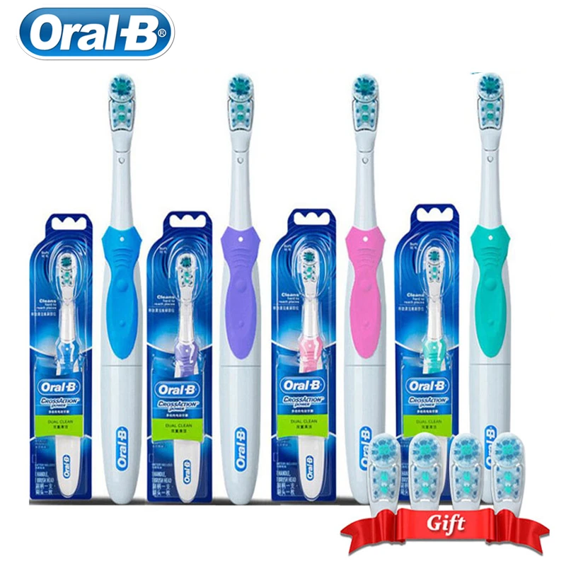 fragment ontsnappen Afgrond Oral B Sonic Elektrische Tandenborstel Cross Action Rotatie Dual Schoon  Volwassenen Geen Oplaadbare Batterij Tandenborstel + Gift Opzetborstels|Elektrische  Tandenborstel| - AliExpress