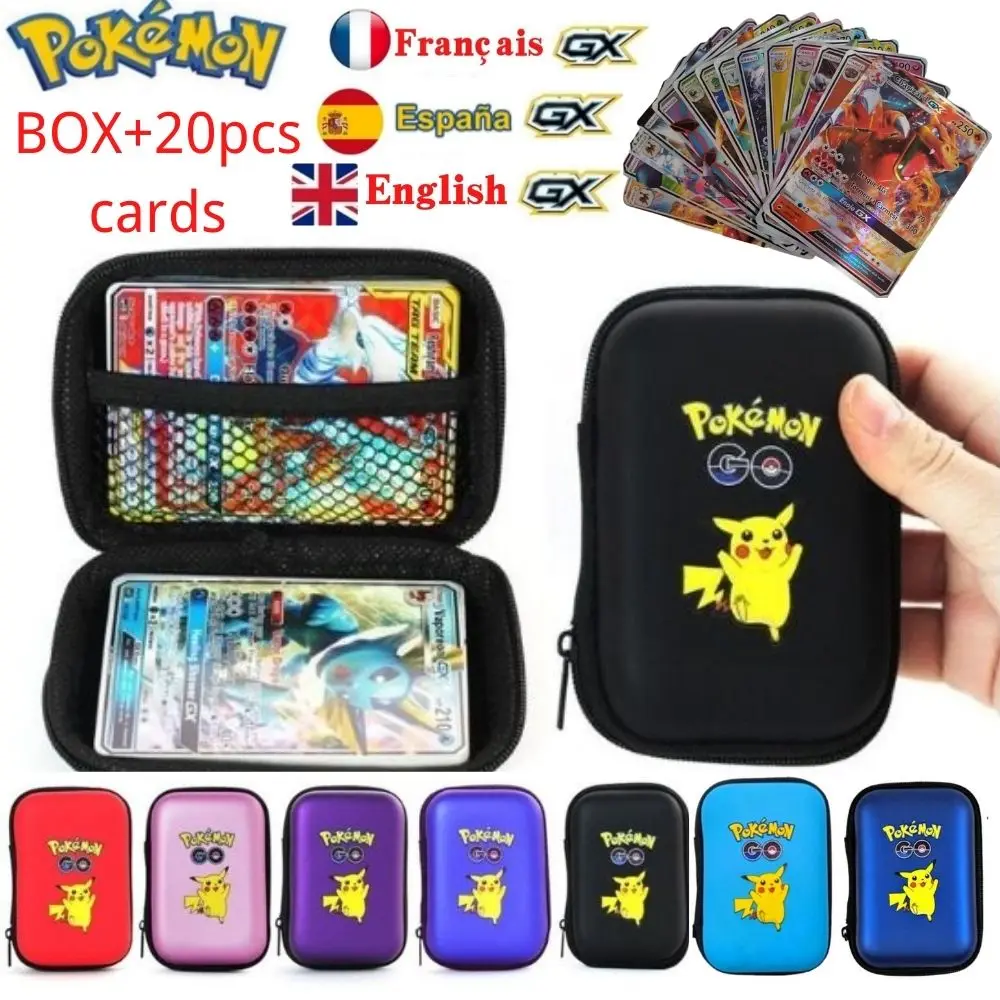 2022 Pokemon Pikachu Game Cards 60 Capacity Cards Holder Album Hard
