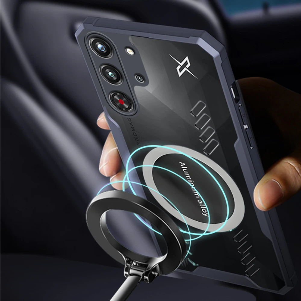 Graphene Heat Dissipation Shockproof Magnetic Game Case with Air-Bag Protection