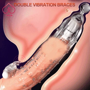 Penis Sleeve Extensions Condom Male Enlargement Delay Vibrators Clits Massager Cock Ring Vibrating Penis Cover Sex Toys For Men 2