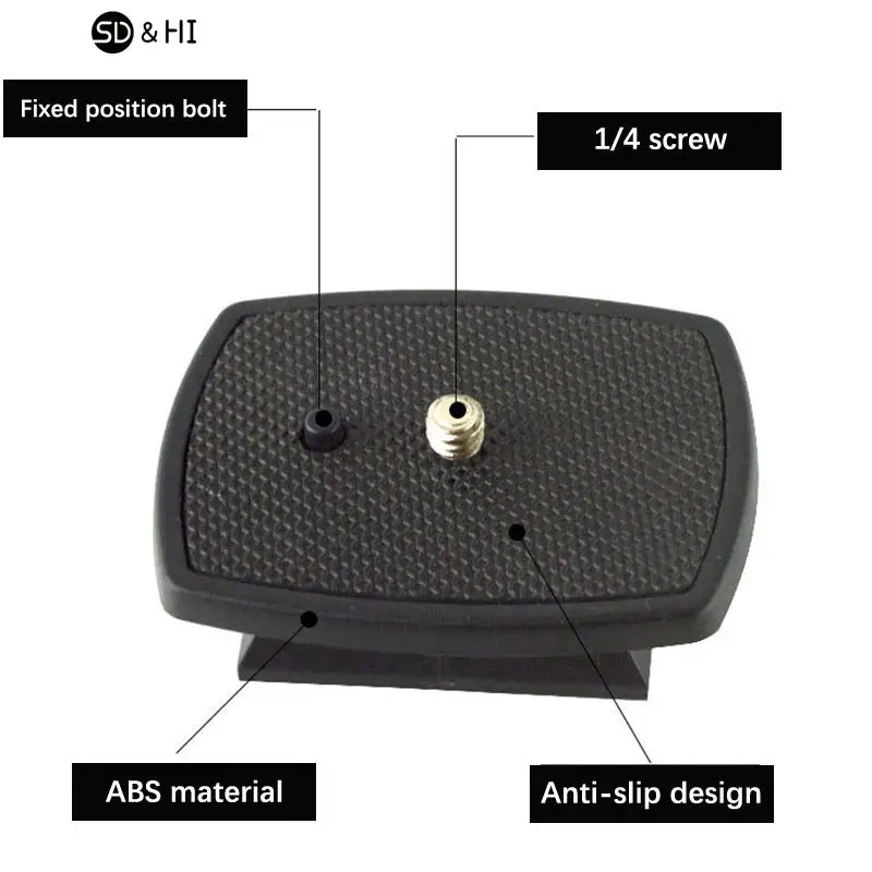 Release Plate Camera Tripod Ball Head Quick Release Plate Replacement SLR Camera PTZ Quick Applicable To Yunteng 668 888 camera tripod photography tripod
