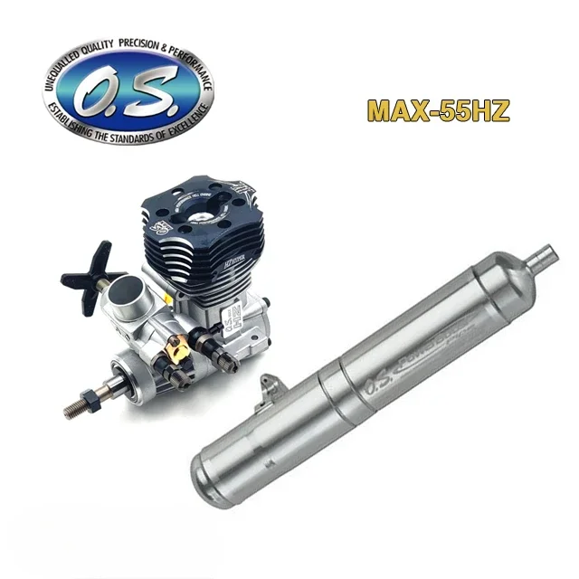 OS MAX 55HZ-R Original with Pump Two-stroke Engine Exhaust