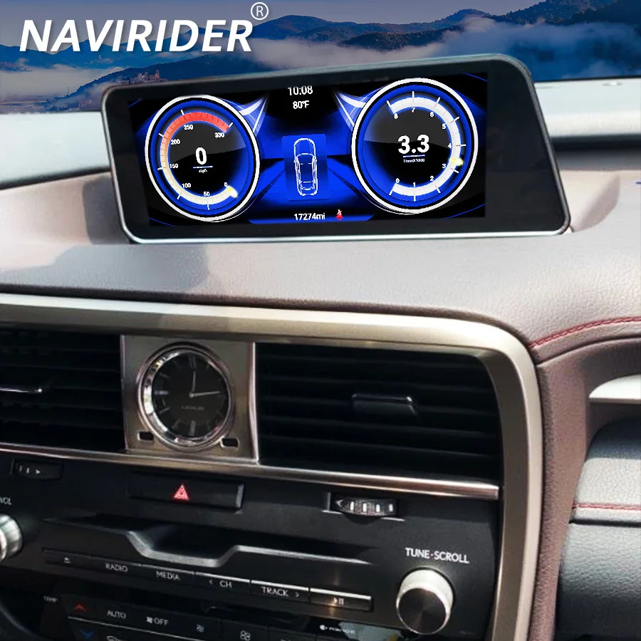 Android 11 Car Video Player CARPLAY For Lexus Rx450h RX200t RX350 RX300