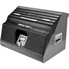 26 Inch Portable Slant Front Rapid Toolbox Tiered Tool Holders, 16 Gauge Steel, Weather-Resistant Lockable Magnetic Lid 1