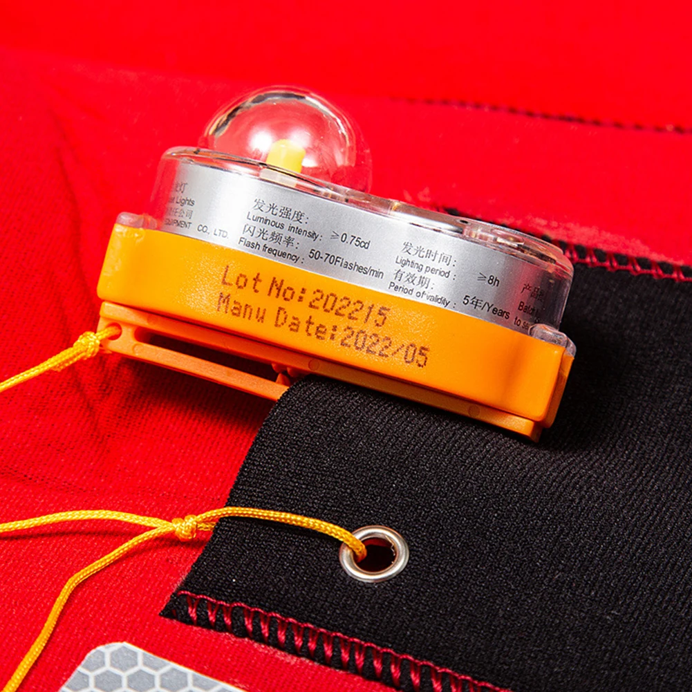 Surfing Life Jacket 5-1pcs LED Lithium Lamp Position Indicator Self-Lighting Swimming Emergency Lamp life jacket