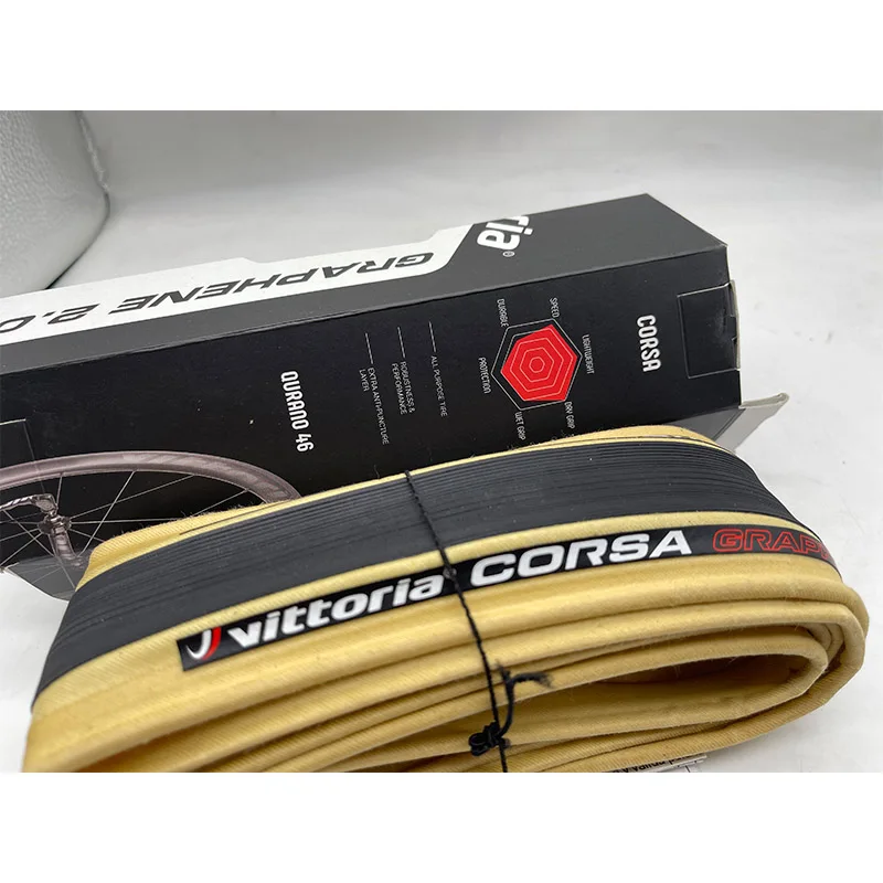 Vittoria Corsa Road Tires 700x25 700x28 Graphene 2.0 320tpi Bike Tire 700C  Racing Bicycle Stab-resistant Clincher Skinwall Tyres