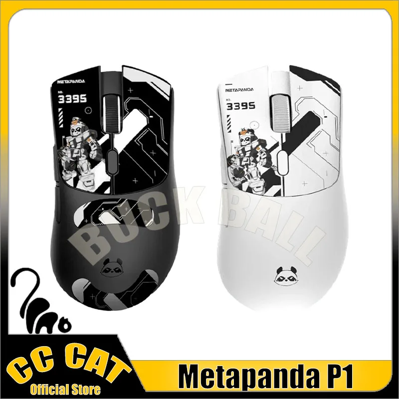 

Metapanda P1 Беспроводная игровая мышь 3 режима 2,4G Bluetooth мышь PAW3395 26000DPI офисная игровая мышь Kailh Esport для Windows MAC