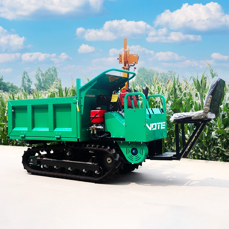 

Mini Dumper Track Hydraulic Mini Crawler Dumpers Diesel Crawler Mini Dumper 1 Ton 2 Ton Rainforest customized Carrier For Sale