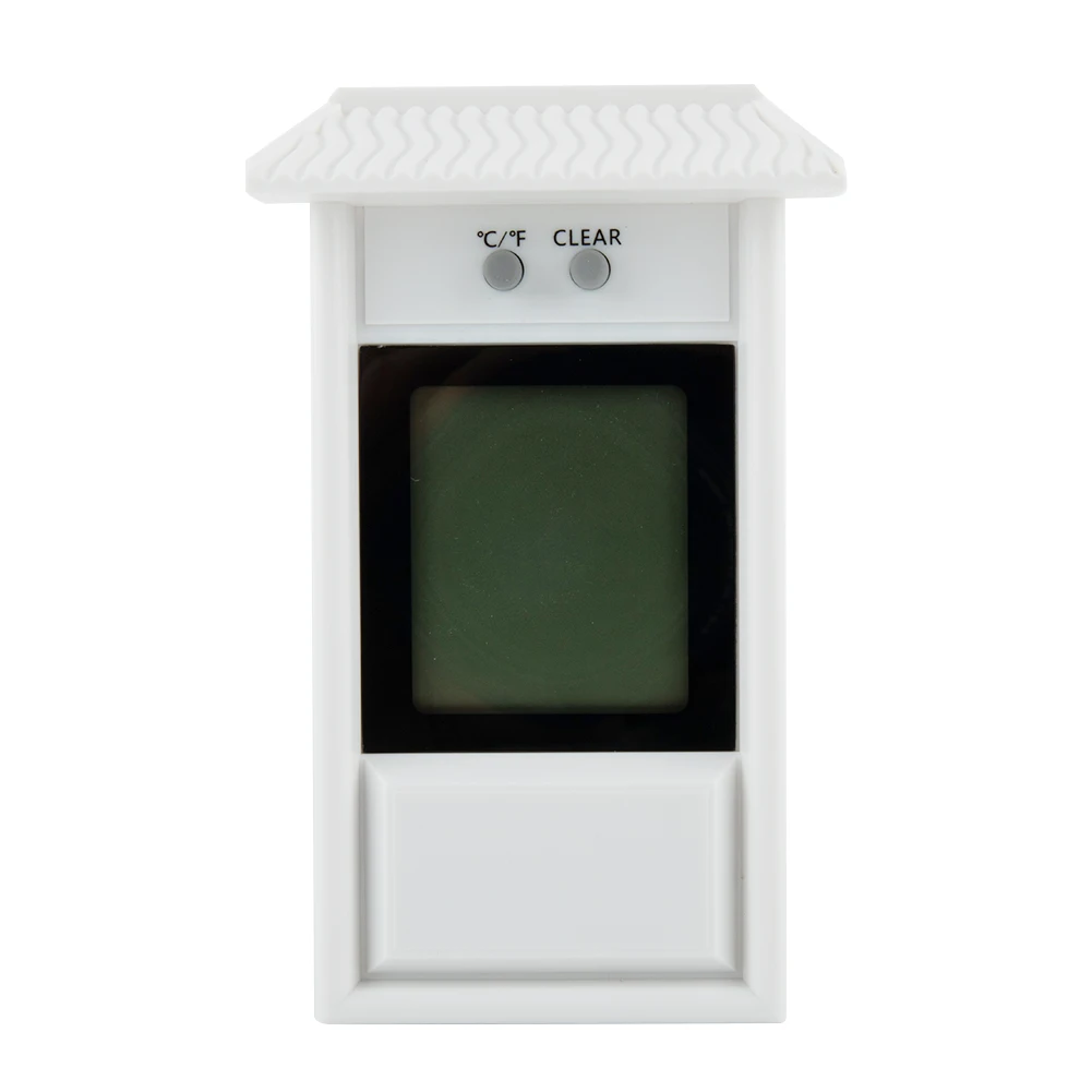 

Digital Thermometer Thermometer Indoors And Outdoors Use Black High Quality Plastic White -20~50℃ 0.1℃ AAA Battery