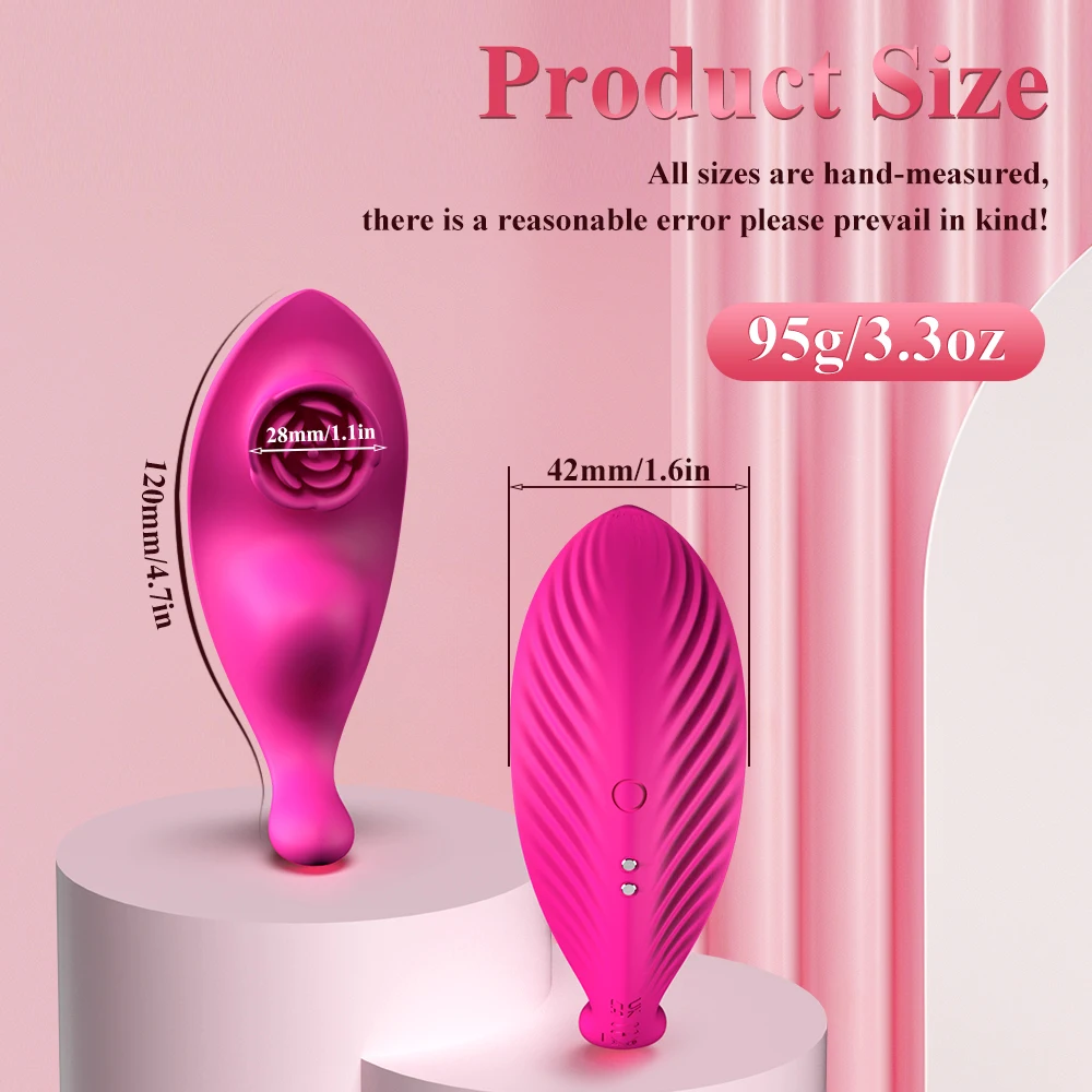 Clitoris Vibrator Wireless Bluetooth for Women APP Control Wearable Clitoris Stimulator Female Masturbator Sex Toys for Adults