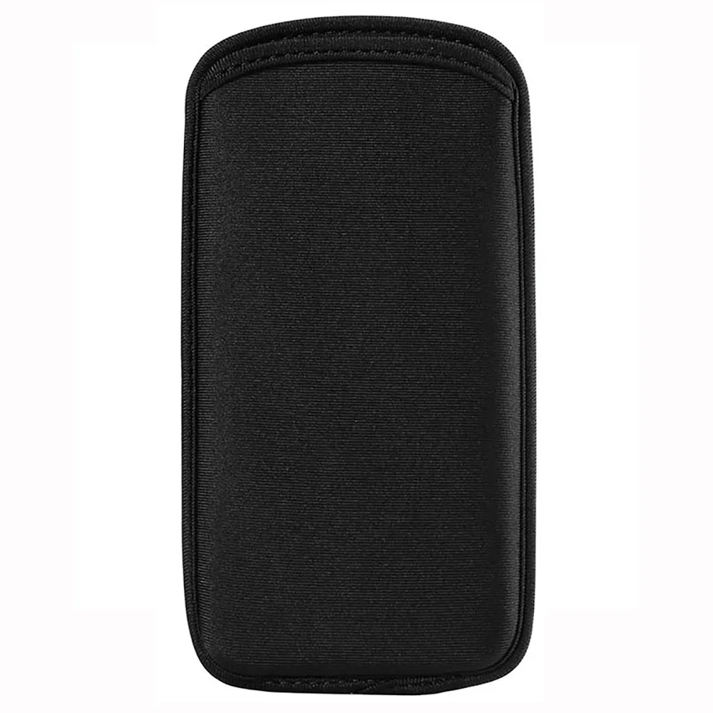 Durable Scratch-Resistant Neoprene Phone Pouch - Black