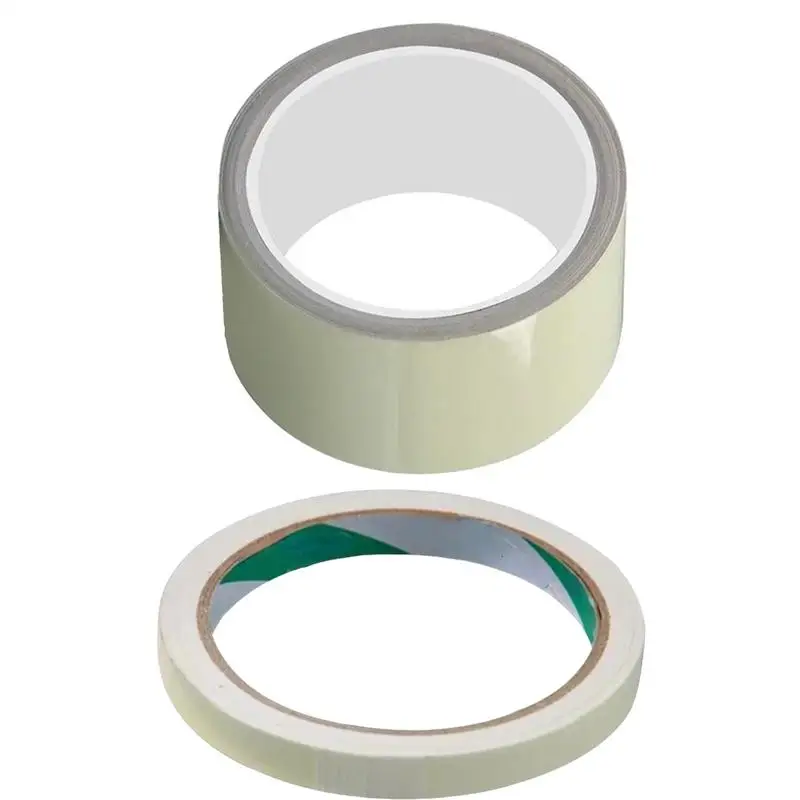 Self-adhesive Luminous Safety Tape, DIY Decorative Glowing Tape, Stage Stair Safety Warning Tape Green Fluorescent Warning Tape