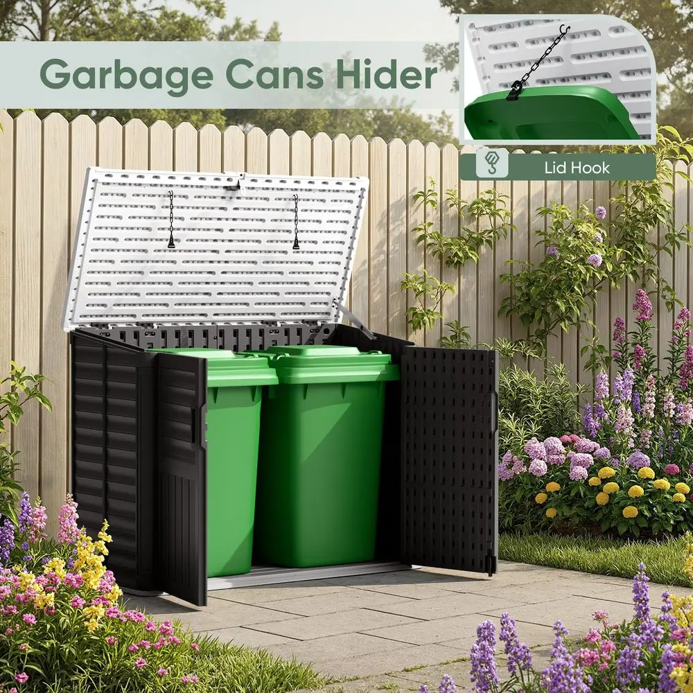 Resin Outdoor Storage Shed 6