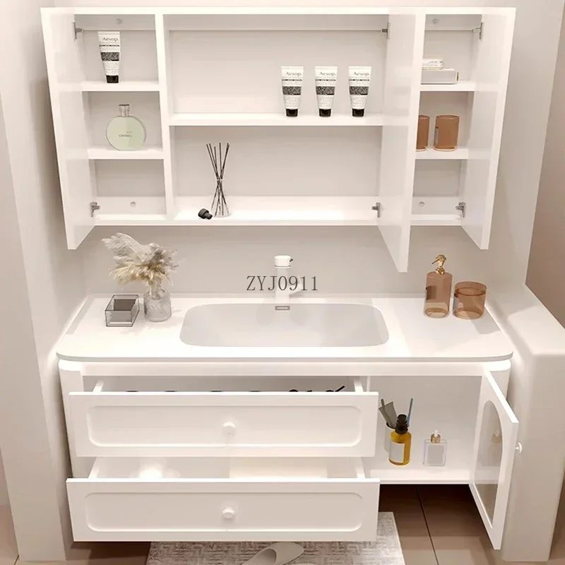 Column Bathroom Cabinet Storage Washbasin Wall Pharmacy Filing Cabinets Small Salon Station Shelf Open Torneira Pra Banheiro