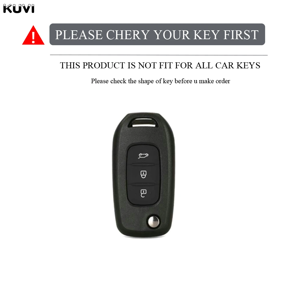 Renault Kwid 2023 Kadjar Captur Megane Sandero Stepway Logan Clio 5 2022 Arkana 2020 2021 용 TPU 자동차 플립 키 케이스 커버 셸