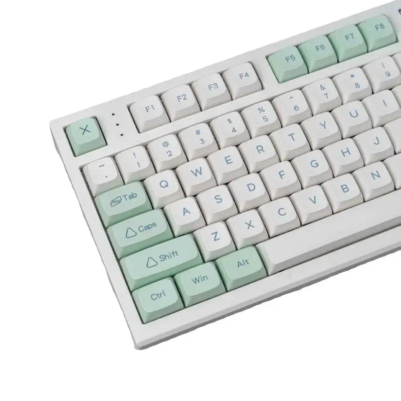 Bpt Xda-cap Chave Mecânica Personalizada Ice Crystal Mint Dye-sub Inglês 61 63 64 68 75 84 87 S2b4 - Imagem 5