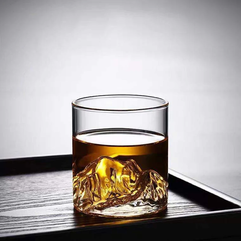Japanese Style Mountain Whiskey Glass 3
