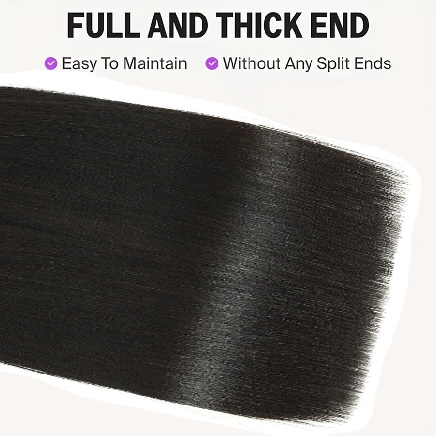 WOWANGEL vietnamese Hair Bone Straight Human Hair Bundles 100% Unprocessed Virgin Human Hair Extensions For Women Raw Hair 3