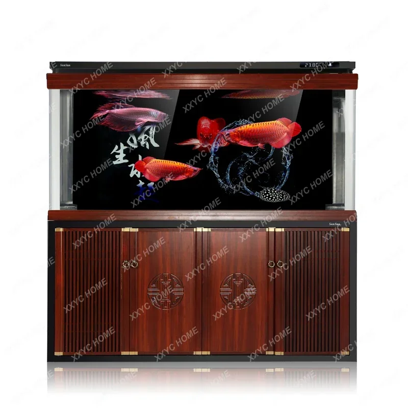 

Large Super White Aquarium Change Water Aquarium Floor Entrance Partition Fish Tank separador acuario turtle tank аквариумы