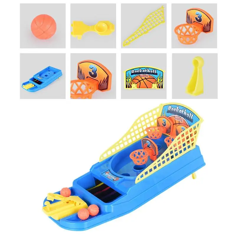 Indoor Interactive Bouncing Sports Activities Home Office Mini Child Toy Table Top Basketball Game Educational Toys Kids Gifts