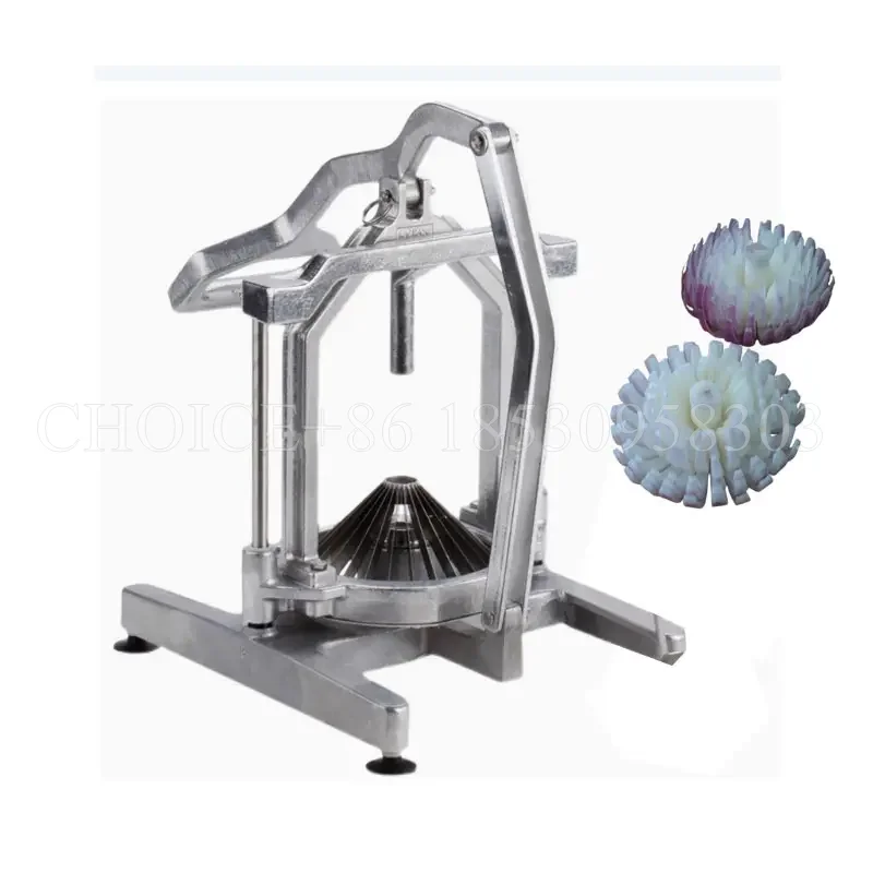 Easy Manual Flowering Onion Cutter Cut Onion Flower Machine Blooming Onion Maker Onion Flower Cutting Machine Onion Blossom Make 4