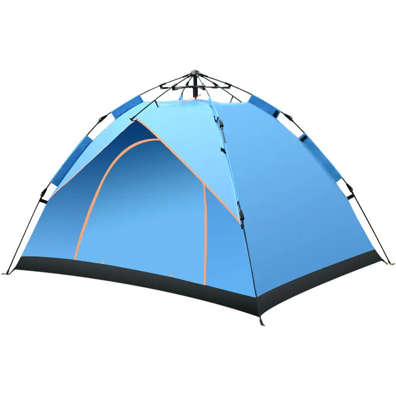 2-3 person Tent Camping Folding Outdoor Fully Automatic Speed Open Rain Proof Sunscreen Wilderness Camping Portable 
