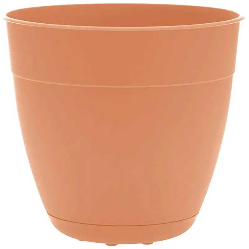 

Dayton 100% Recycled Plastic Planter with Saucer - Coral Color