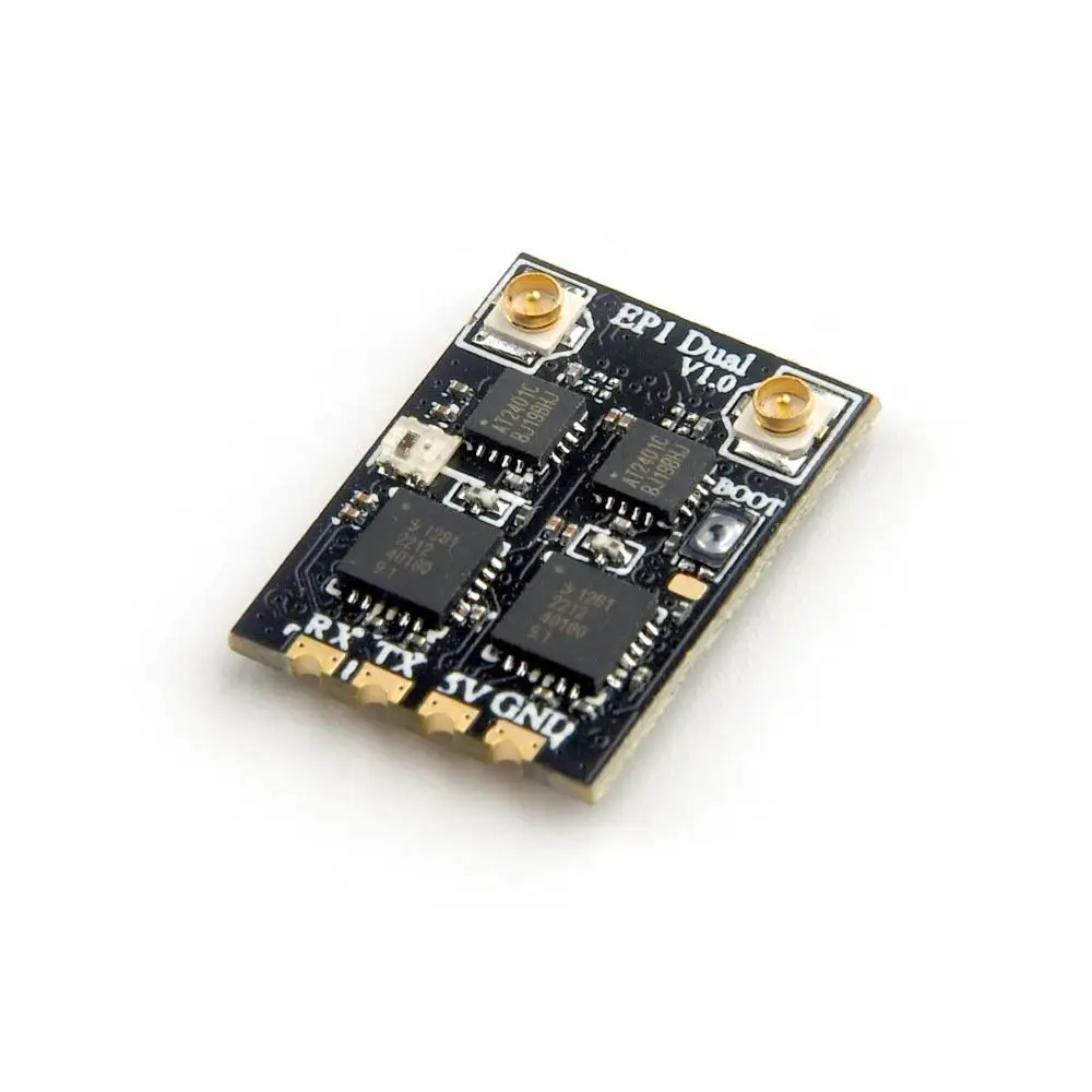 HappyModel ExpressLRS ELRS 2.4G RX SX1280 Nano Long Range Receiver PP EP1 EP2 RX EP1 TCXO/EP2 TCXO 10X10mm for RC Airplane 40