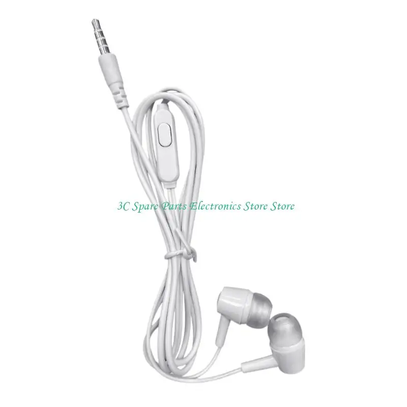 휴대폰 노트북용 마이크 범용 3.5mm 포트가 있는 SZ 유선 헤드폰