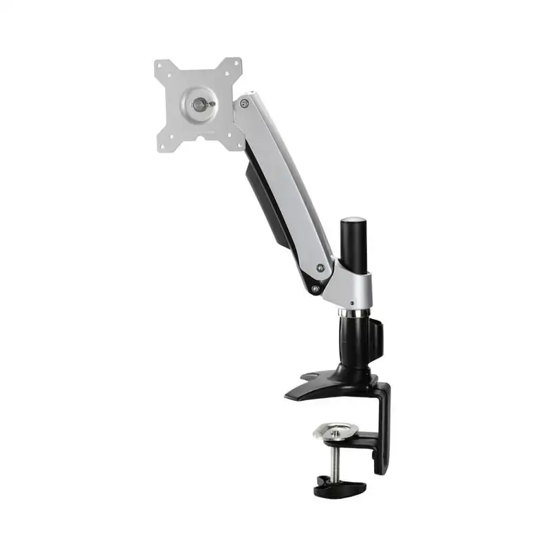 

Tv stand Gorgeous Silver Articulating Single Monitor Mount--Finely Crafted for Maximum Viewing Comfort!