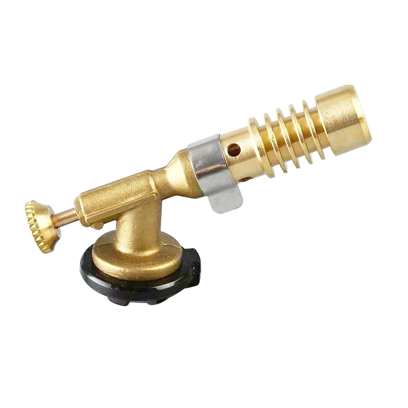 Outdoor Gas Burner Flame Gas Torch Flame Gun Blowtorch Cooking Soldering Butane Gas-Burner Lighter Heating Camping