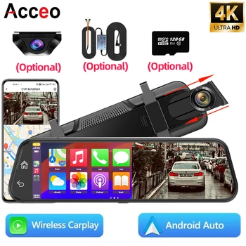 4K WiFi CarPlay Dash Cam 1