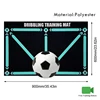 Durable non-slip football training mat Foldable carpet dribbling football training mat children's football indoor equipment